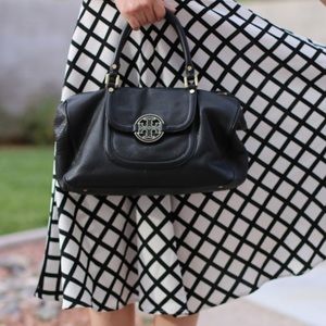 Tori Burch Black Leather Crossbody